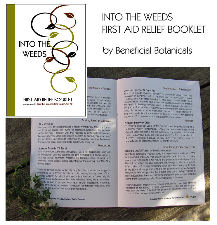 Into the Weeds First Aid Relief Booklet Into the Weeds First Aid Relief Booklet