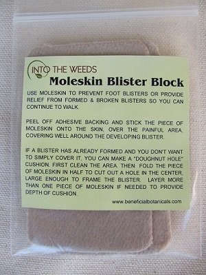 Into The Weeds Moleskin Blister Block Into The Weeds Moleskin Blister Block
