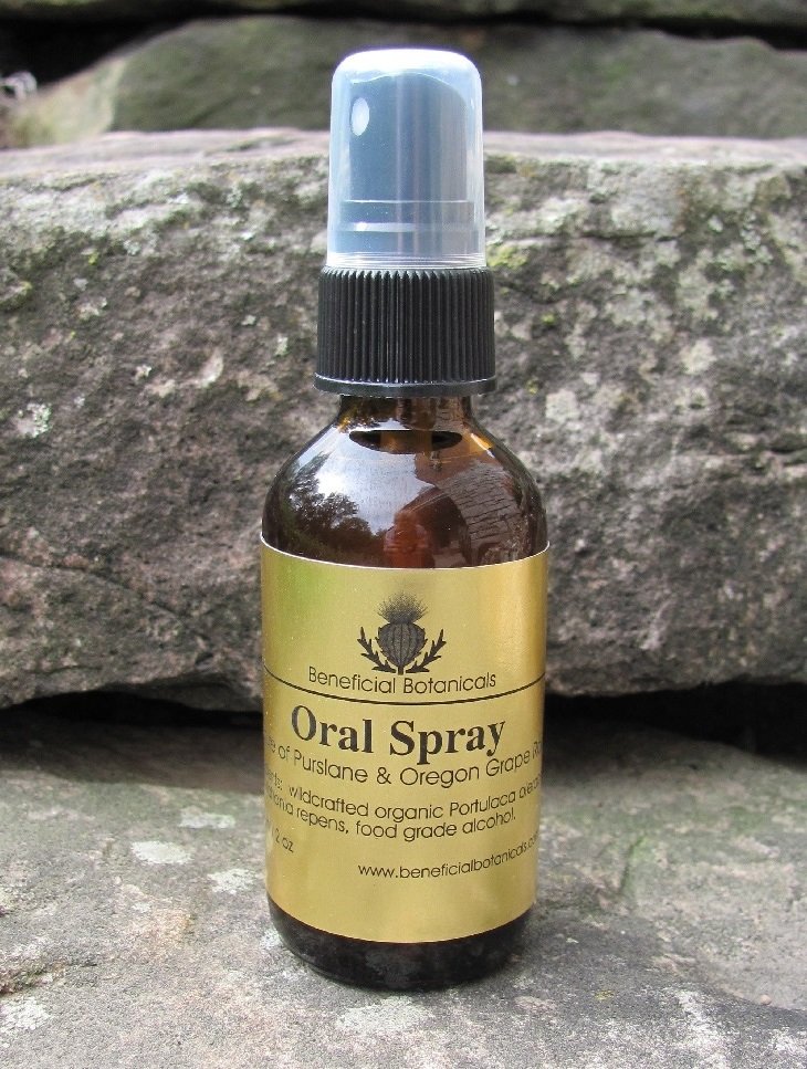 Oral Spray Blend - Purslane & Oregon Grape Root Oral Spray Blend - Purslane & Oregon Grape Root
