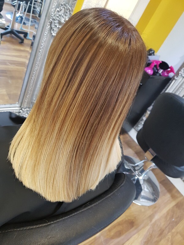 Balayage with Cut and Blow Dry