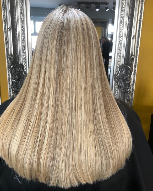 Full Head Foil High/Low Lights with Cut and Blow Dry