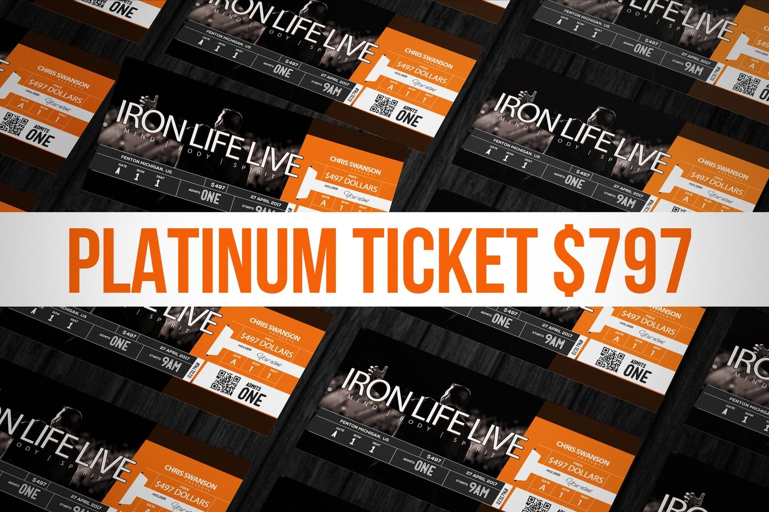 IRON LIFE LIVE -Platinum Ticket