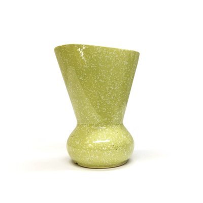 Mid Century Retro Shawnee Ceramic Vase in Green