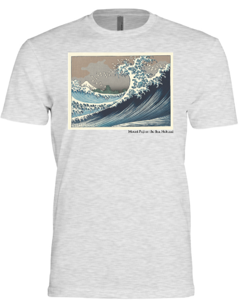 Hokusai: Mount Fuji on the Sea (Triblend Crew)