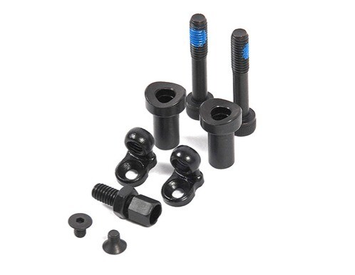 Tempered Night Child BMX frame brake mount kit