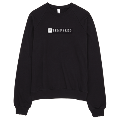 Tempered Box Logo Sweatshirt - Black