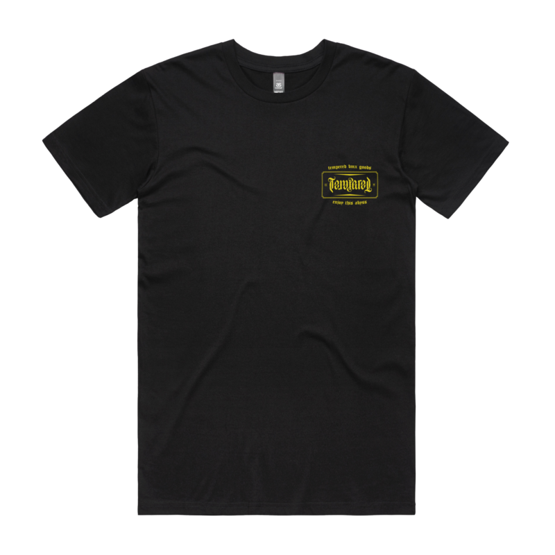 Tempered Crest Logo T-shirt - Black