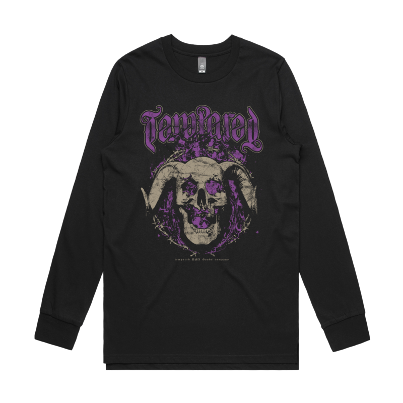 Tempered Vocko GOAT Long Sleeve T-shirt - Black
