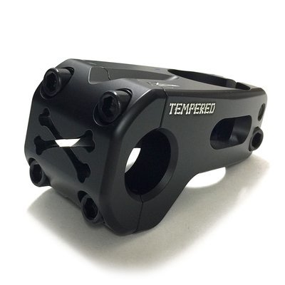 Tempered Bones BMX Stem - Front Load V1 - Black Tempered Bones BMX Stem - Front Load V1 - Black