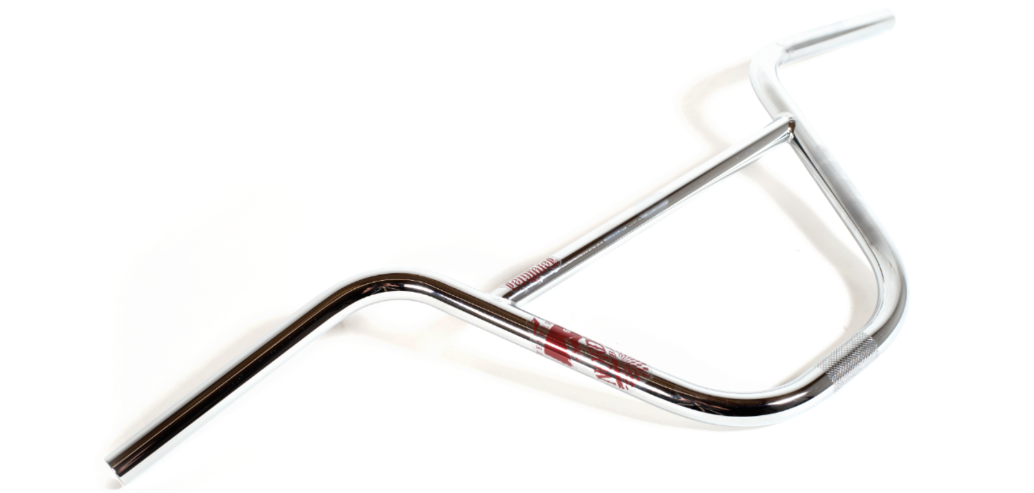 Tempered Nordic BMX Handlebar - Chrome 9.66&quot;