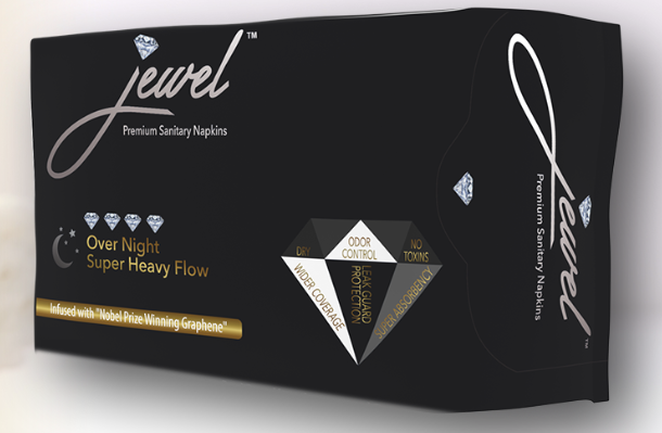 ​JEWEL PADS: OVERNIGHT USE FOR SUPER HEAVY FLOW