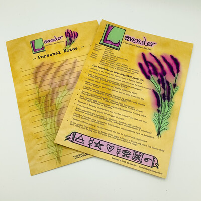 Lavender Book Of Shadows Page Lavender Book Of Shadows Page