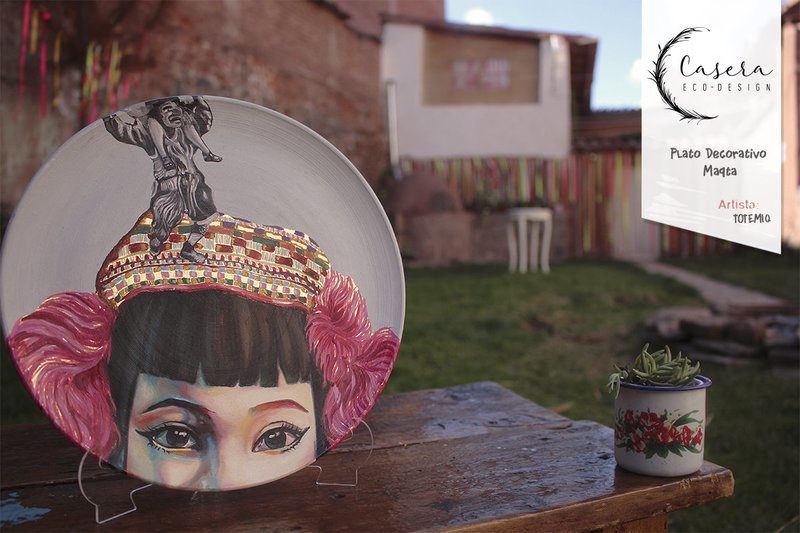Plato Decorativo Maqta