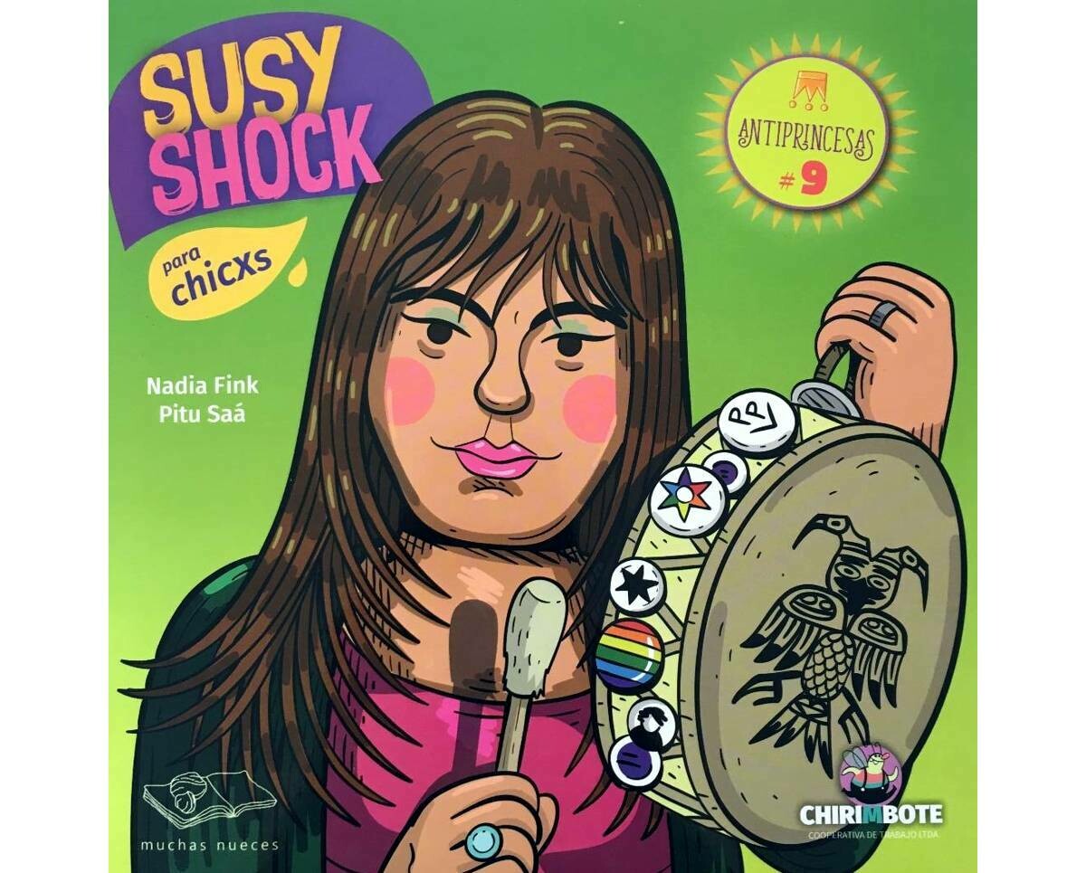 Susy Shock: Illustrated biography in Spanish