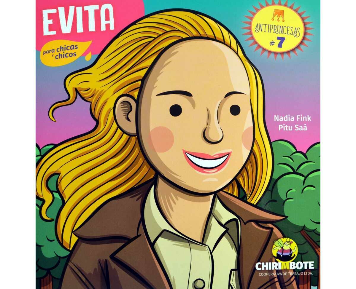 Evita - Illustrated biography in Spanish for children