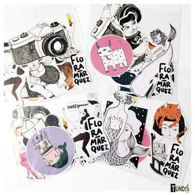 Flora Marquez Stickers Flora Marquez Stickers