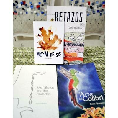 Sonia Quintero Poetry Books Bundle in Spanish Sonia Quintero Poetry Books Bundle in Spanish