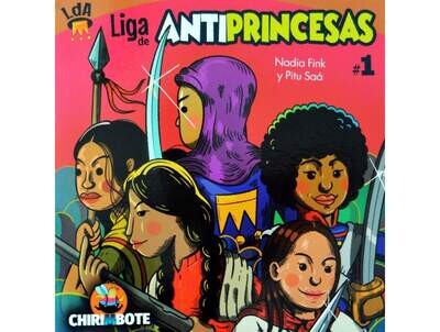 Liga de Anti Princesas 1 - Illustrated book in Spanish for children