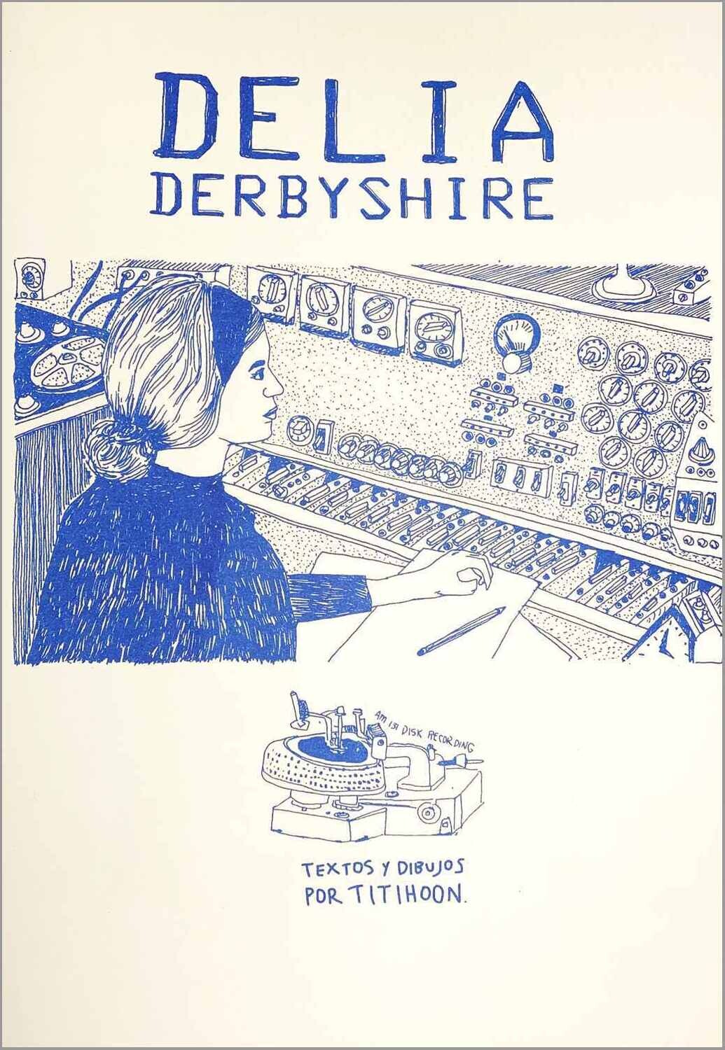 Delia Derbyshire by Titihoon - Zine in Spanish