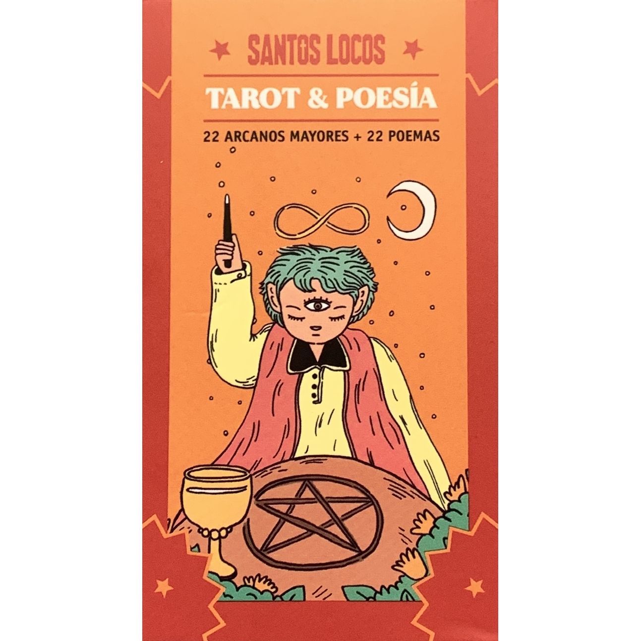 Tarot &amp; Poetry in SPANISH - Santos Locos