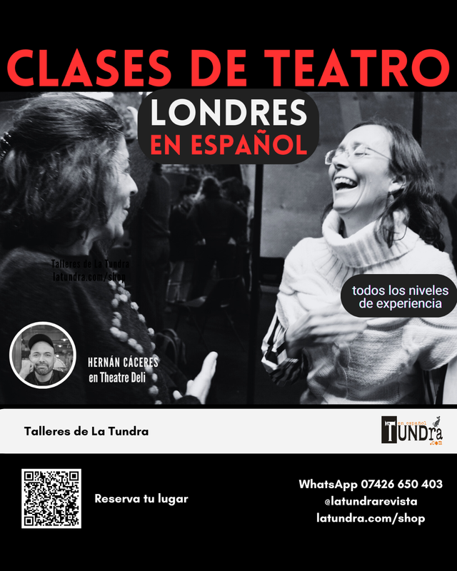 Workshop de Teatro: El Método con Hernán Cáceres