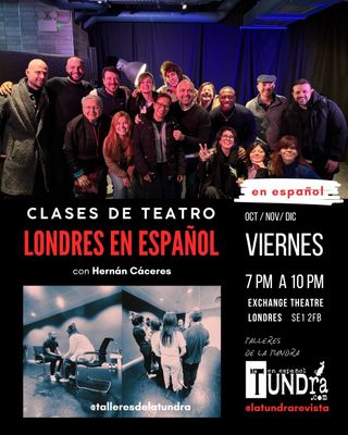 ​Taller de Teatro El Método en español con Hernán Cáceres