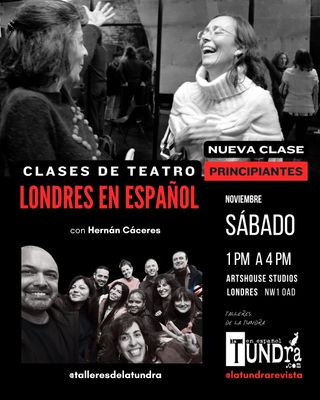 ​Taller de Teatro El Método en español con Hernán Cáceres