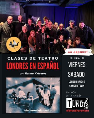 ​Taller de Teatro El Método en español con Hernán Cáceres