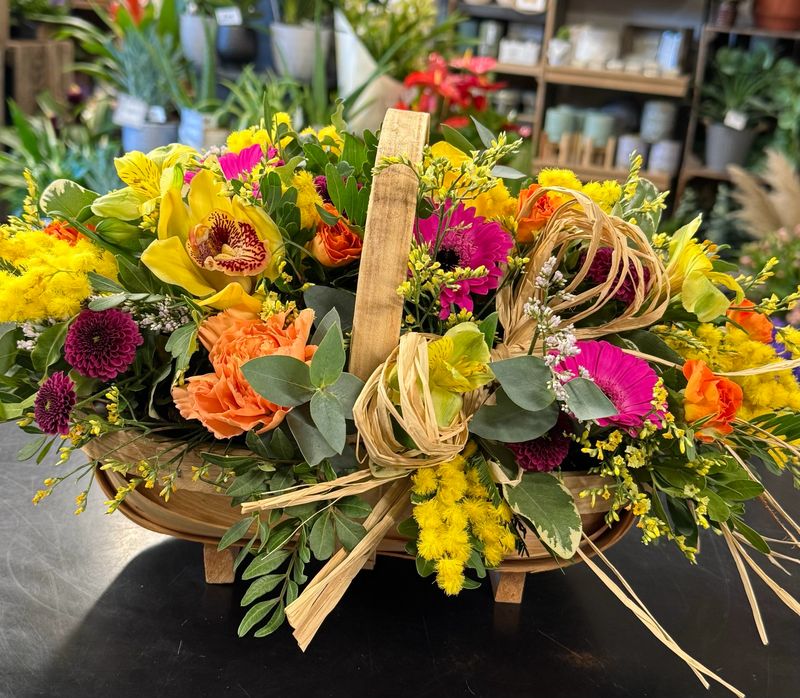 Vibrant Basket