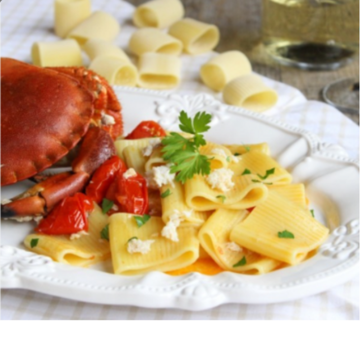 Paccheri al granchio