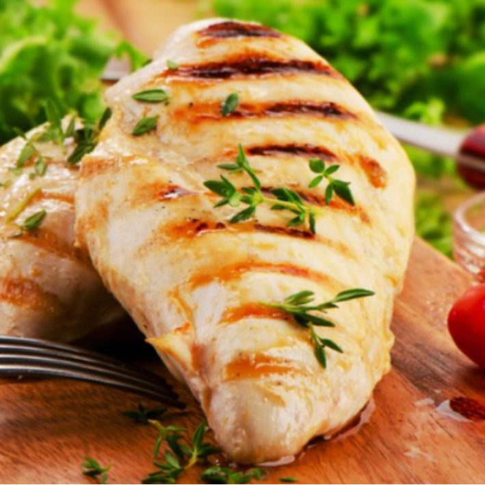 PETTO DI POLLO AI FERRI