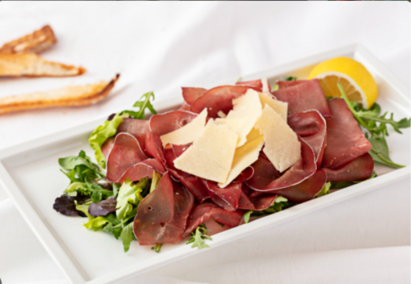 Affettati di carne bovina