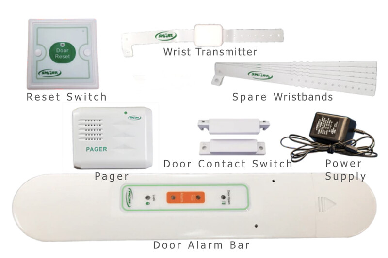 NEW! Anti Wandering Door Bar Kit