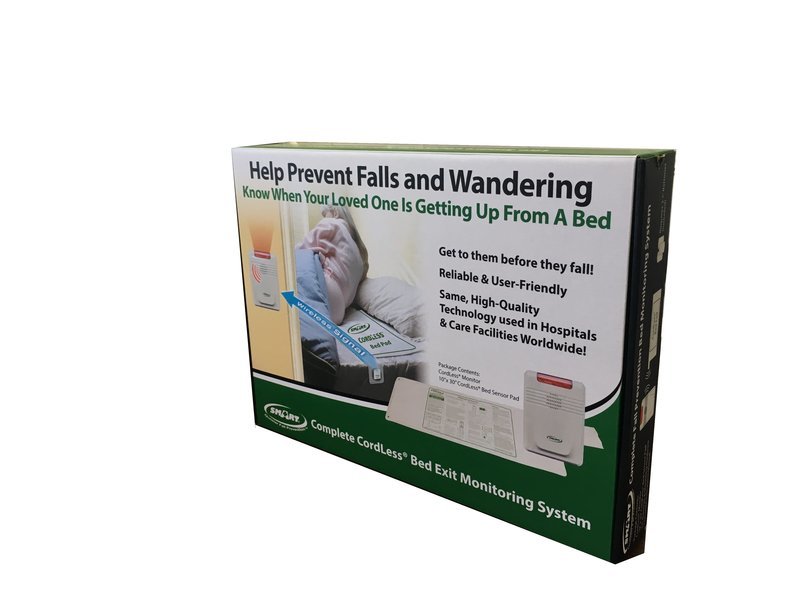Cordless Bed Exit Alarm For The Elderly. RETAIL PACKAGED