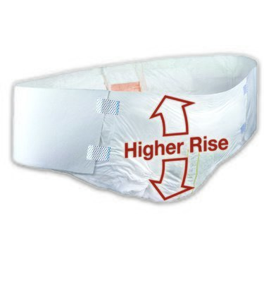 High Rise Disposable Briefs (case of 32)
