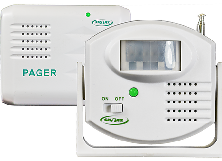 Motion Sensor Pager Kit Elderly Fall Alarm
