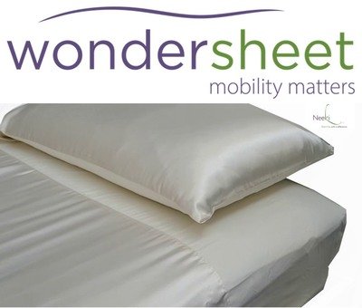 Wonder Sheet &amp; Pillow Case. Easily turn in bed