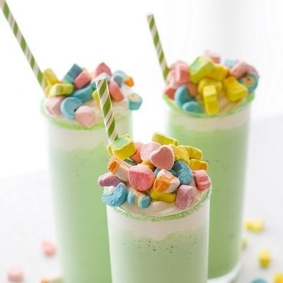 Lucky Key Lime Milkshake