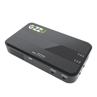 Gizzu 8800mAh Mini UPS Dual DC