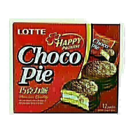 Lotte巧克力派 12pc LOTTE Choco Pie 28g * 12pk