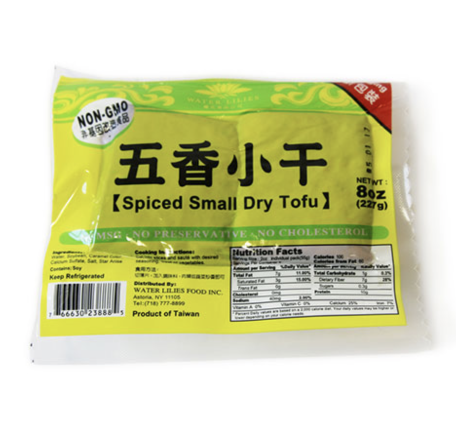 ❄五香小干 ~227g（8oz） Spiced small dry tofu 227g（8oz）