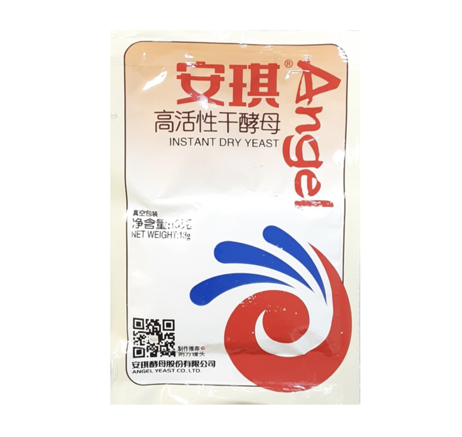 安琪 高活性干酵母 ~13g Angel Instant Dry Yeast 13g