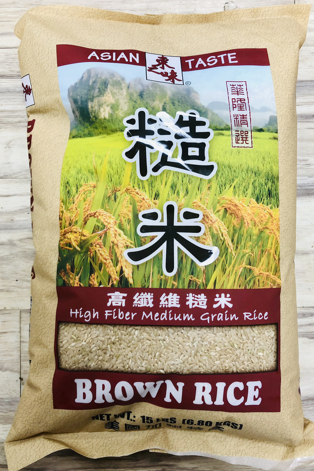 东之味糙米 ~15lb Asian Taste Brown Rice ~15lb