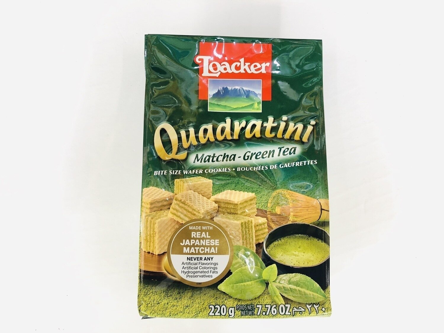 Loacker Matcha-Green Tea~220g(7.76OZ)