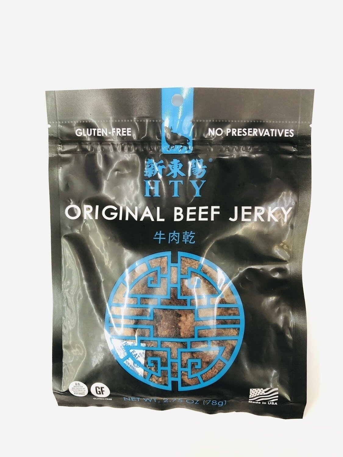 新东洋牛肉干 HTY ORIGINAL BEF JERKY~2.75OZ(78g）
