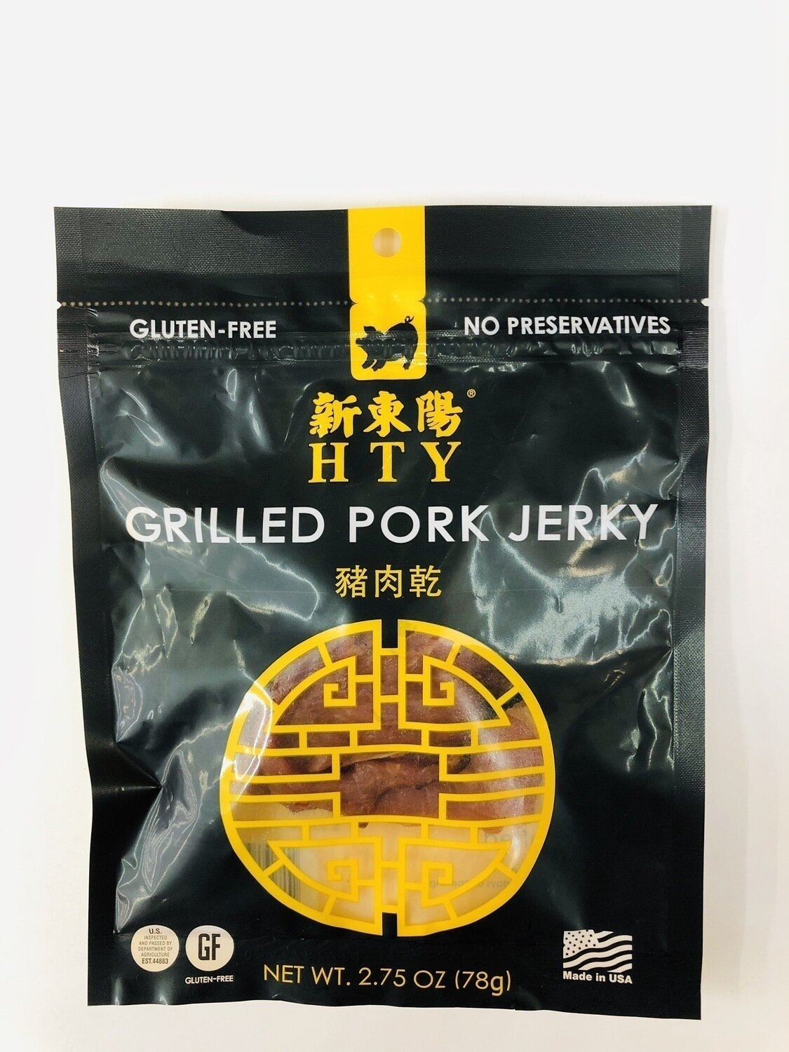 新东洋猪肉干 HTY GRILLED PORK JERKY~2.75oz(78g)