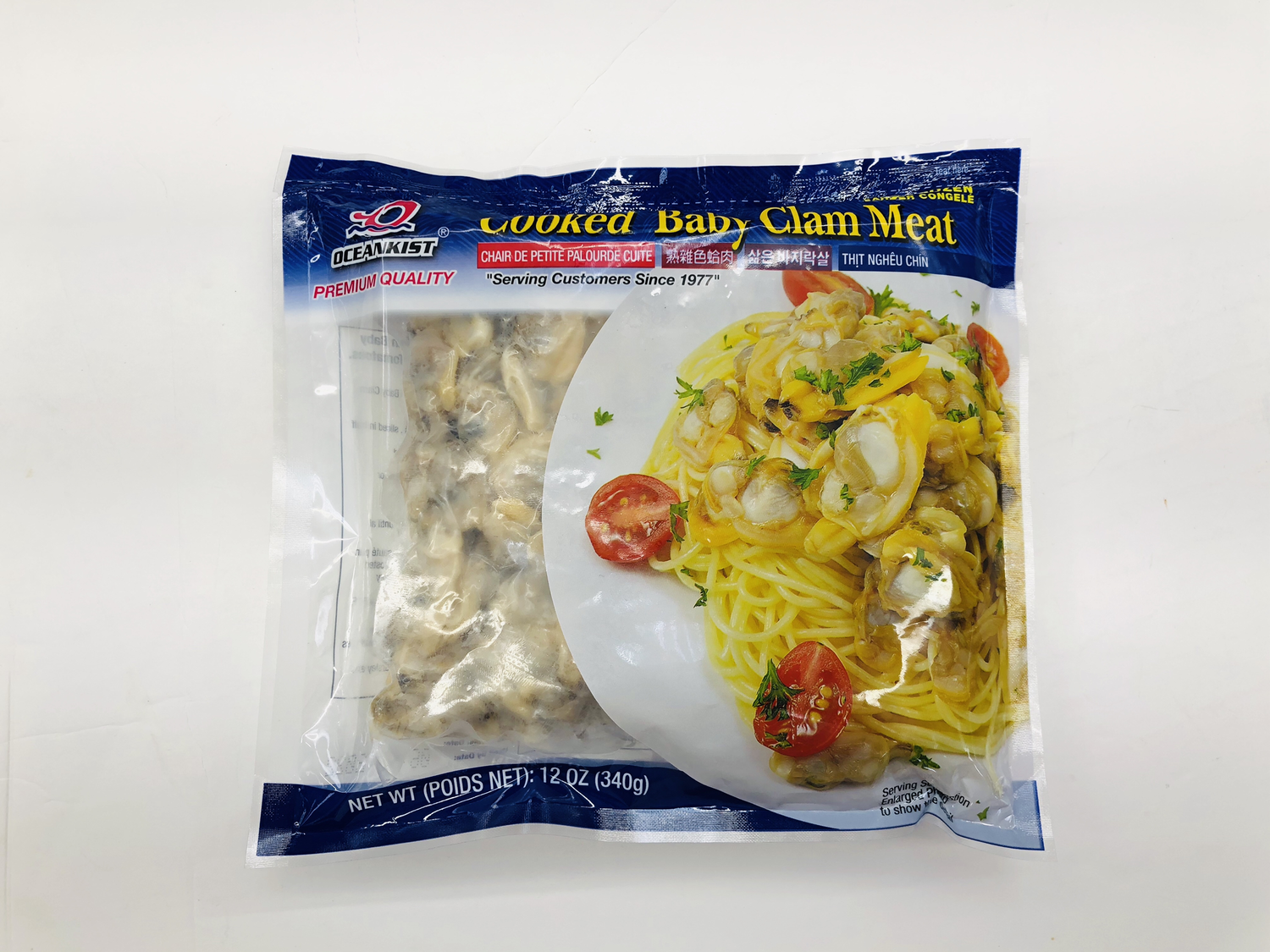 OCEANKIST 熟杂色蛤肉 Cooked Baby Clam Meat 12OZ(340g)