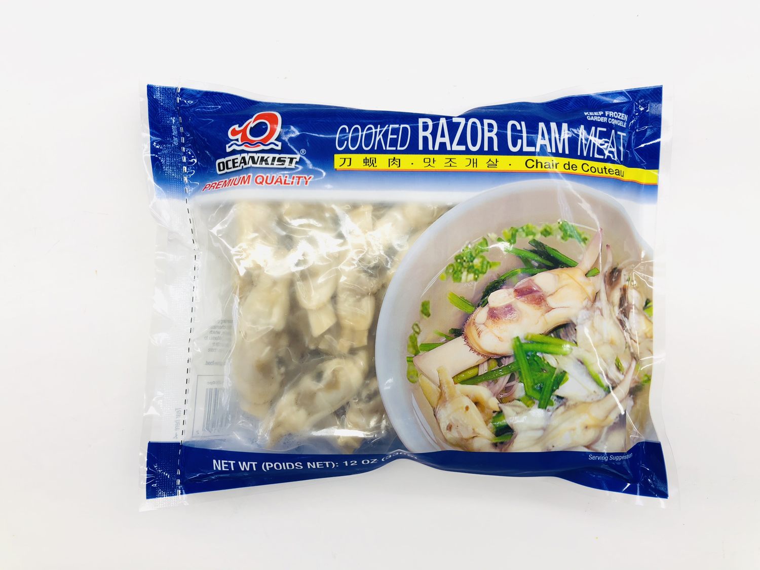 OCEANKIST 刀蚬肉 Cooked RAZOR CLAM MEAT 12OZ(336g)