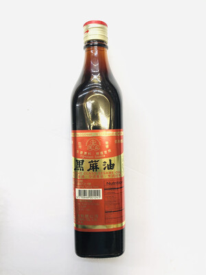 GROC【杂货】金瑞益 纯正100%黑麻油 17.6oz(500g)