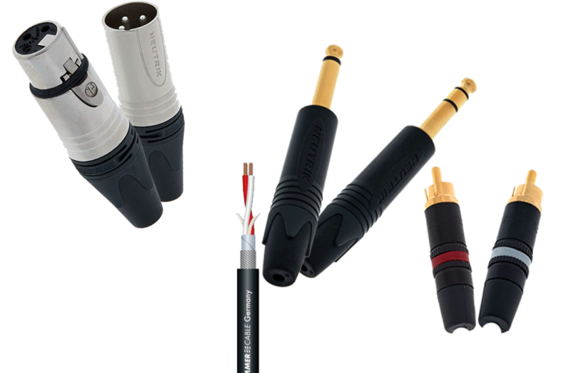 TRS, câbles en Y et RCA